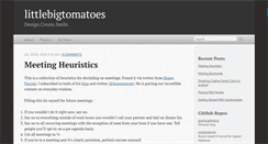 Desktop Screenshot of littlebigtomatoes.com