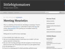 Tablet Screenshot of littlebigtomatoes.com